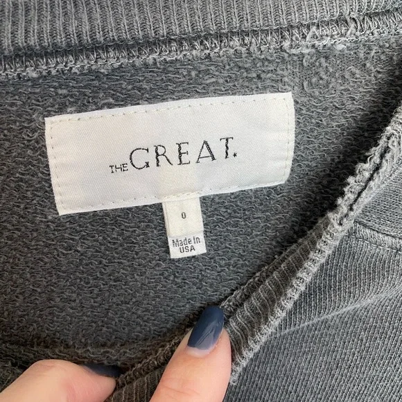 THE GREAT bishop sleeve sweatshirt - Picture 5 of 8